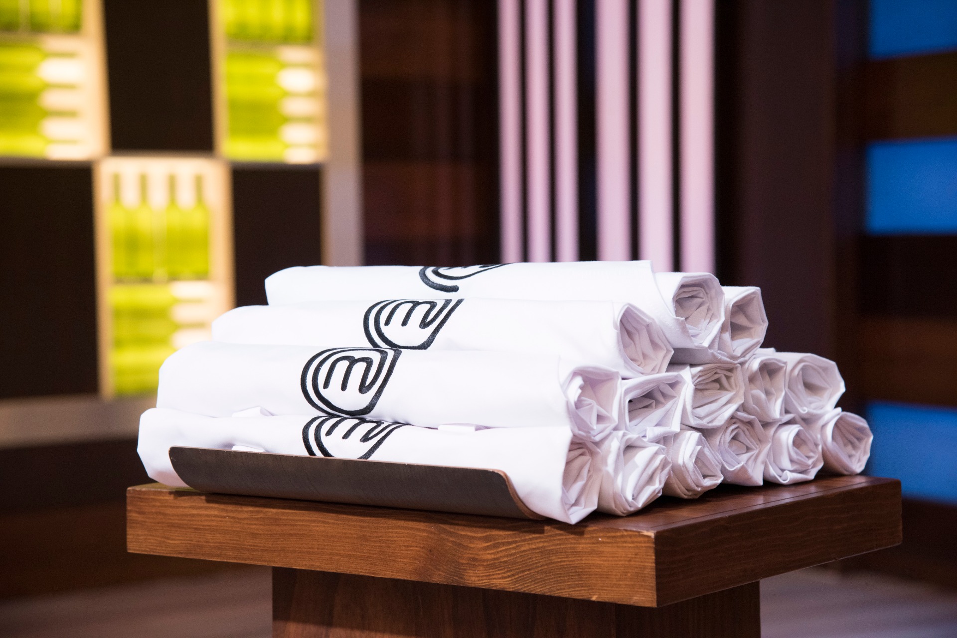 Os tão almejados aventais brancos do Masterchef destinados apenas aos melhores entre os melhores!